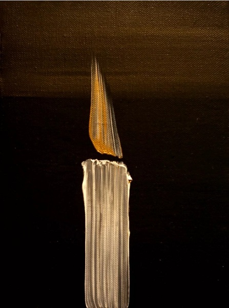 《천계의 빛 No.27》 2017, Acrylic on canvas, 40×30cm